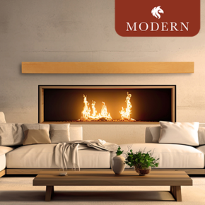 Lexington Hearth Classic mantel in Honey Oak